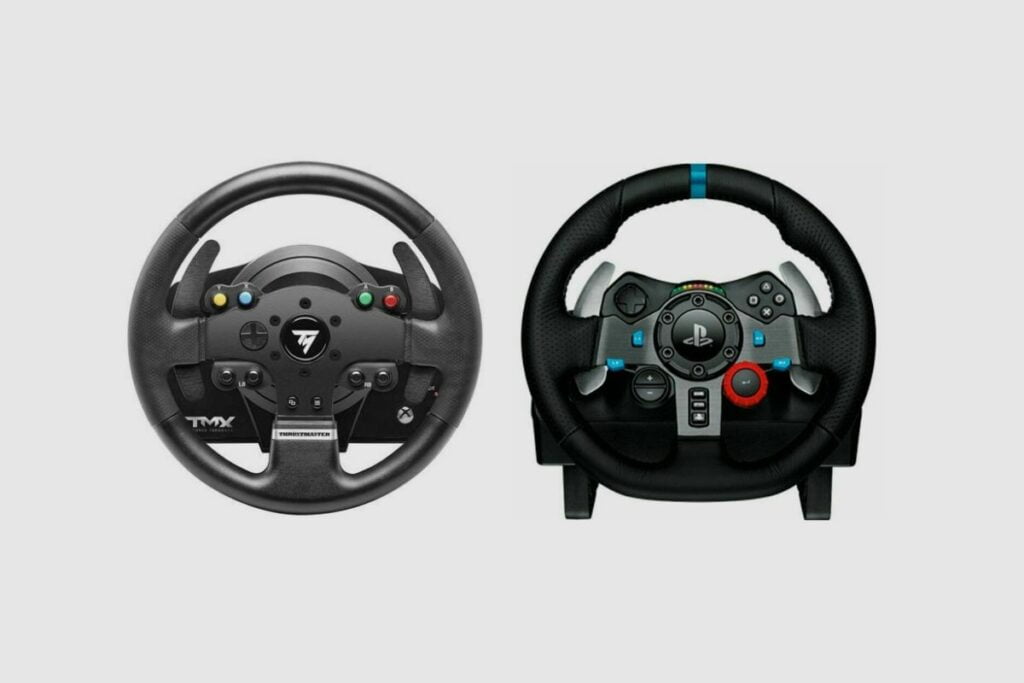 How do the Thrustmaster TMX and Logitech G29 compare in terms of price_
